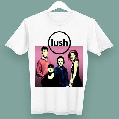 Винтажная футболка LUSH BAND с коротким рукавом, все размеры от S до 5XL, EN469, унисекс