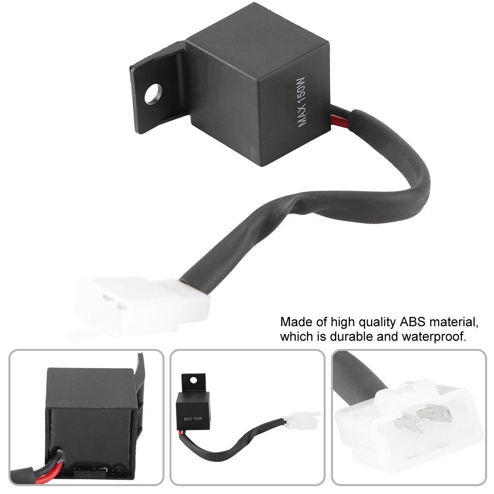 2-контактный электронный мотоцикл светодиодный мигающий реле поворотника лампа Hyper Flash LF1SPIN