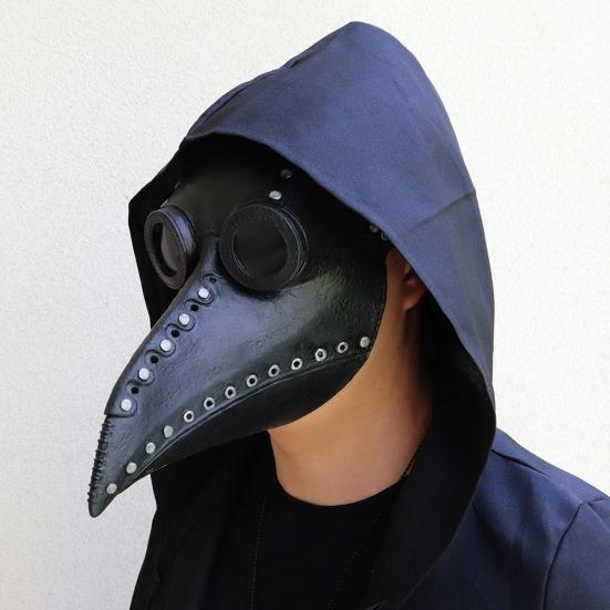 Подушка для лица с клювом «Доктор чумы» в стиле стимпанк, костюм на Хэллоуин, вечерние аксессуары, реквизит для косплея для карнавалов, вечеринок и мероприятий