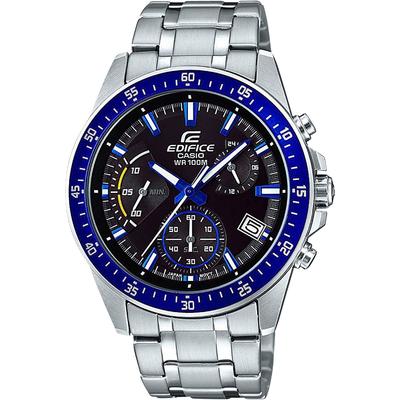Мужские часы Casio Edifice 100 м Водонепроницаемый Хронограф EFV-540D-1A2VUDF, Устойчивые,