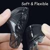 IUIU Key Fob Cover Smoked Color, Black Fob Protector, Premium TPU Case Compatible with BMW 1 2 3 5 6 Series, X1 X2 X3 X5 X6 X7
