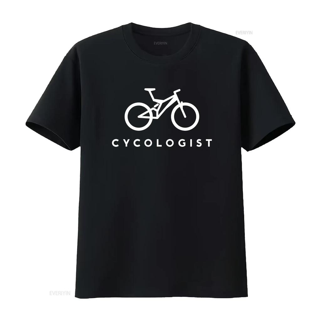 Mountain Bike Cycologist T Shirt for Biker CyclisT Christmas s Him vintage Washed graphic designer clothes streetwear homme