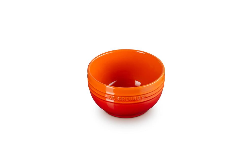 Le Creuset глубокая миска 500 мл оранжевая термостойкая морозостойкая микроволновая печь можно мыть в посудомоечной машине