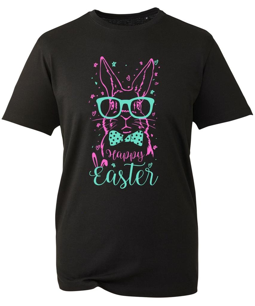 Happy Easter Cool Bunny T-Shirt Easter Rabbit Funny Joke Festival Wear Gifts Top