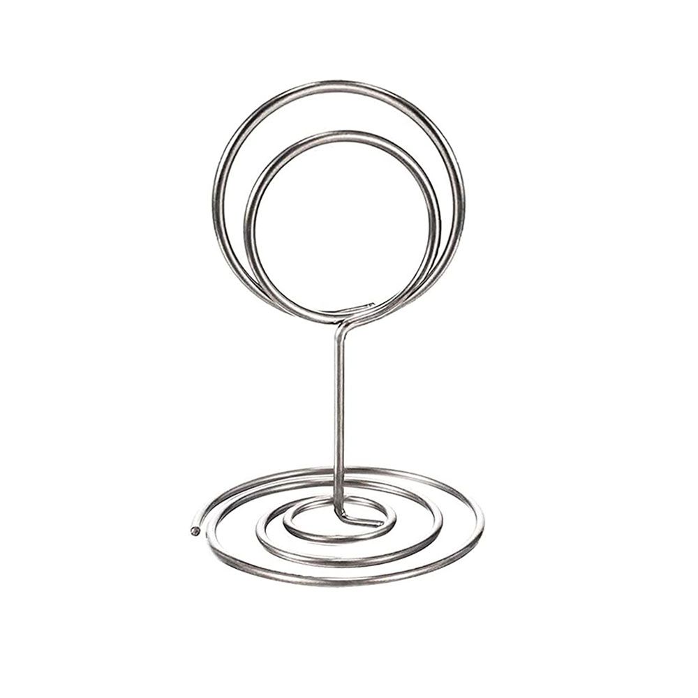 Украшения Зажим для бумаги Свадебные принадлежности Карточка для рассадки Фотографии Зажимы Зажимы Подставка Держатель для номеров столов