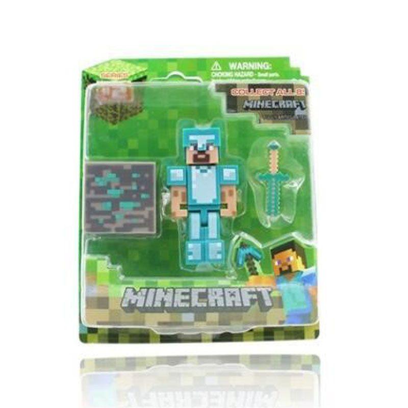 Коллекция фигурок-пазлов Minecraft Высококачественный домашний декор и подарок для геймеров