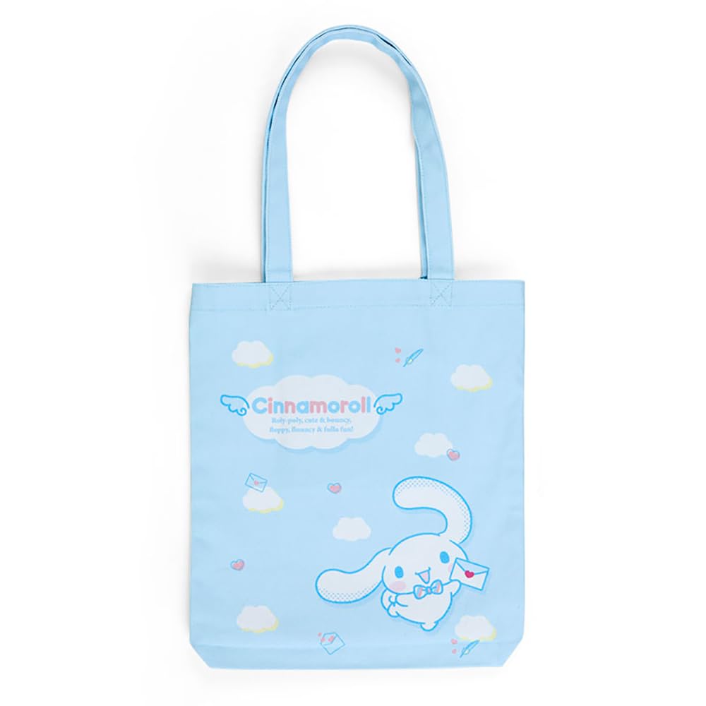 Sanrio Большая сумка Sanrio Cinnamoroll с буквенным принтом Cinnamon Cinnamoroll 37 x 32 x 5 см, персонаж SANRIO 123684 (САНРИО)