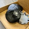 ztkah6 4pcs The new matte black hub center cover is suitable for BMW 68/56mm diameter hub center cap replacement parts black splicing.