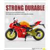 Модель мотоцикла DUCATI V4S в масштабе 1/9 из сплава со светом - Премиальная игрушечная машинка-реплика для детей, подарок для энтузиаста гонок