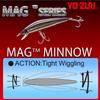 Saltwater Lure Mag Minnow Floating 125mm Horse Mackerel Center of Gravity Shift YO-ZURI Color