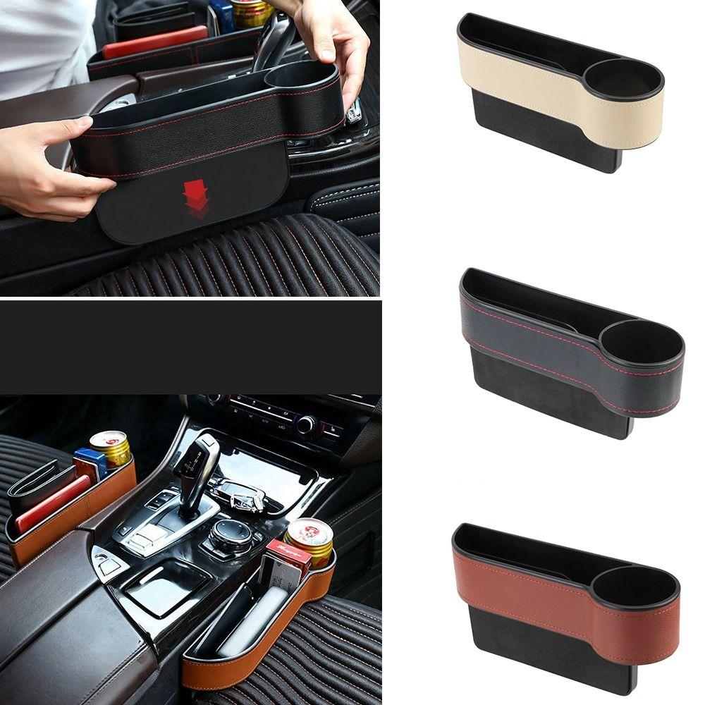 Боковая сумка Reserved кожаный ящик для хранения в зазоре сиденья автомобиля кожаный ящик-органайзер для автомобиля автомобильный ящик с прорезью