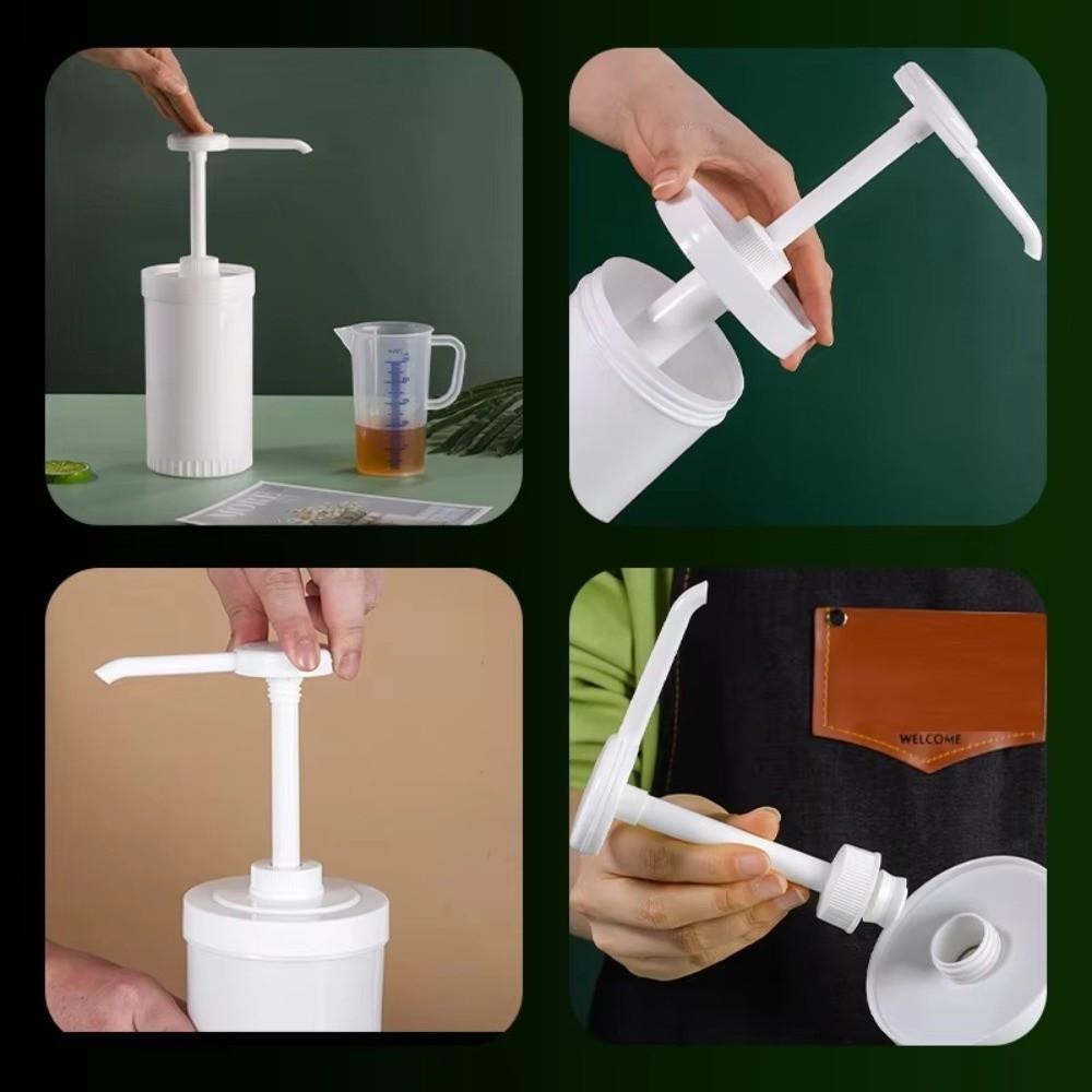 with Scale Coffee Syrup Drip Bottle 10/15/20/30CC Kitchen Honey Jar Container