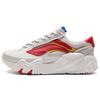 Li Ning Wave Hbrd Амортизация Скользкие Устойчивые к истиранию Низкие Повседневная обувь Женская Туманно-белый AGCP378-4