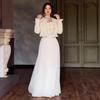 2024 Summer Elegant French Tea Break Style Two-Piece Sling Long Dress for Women