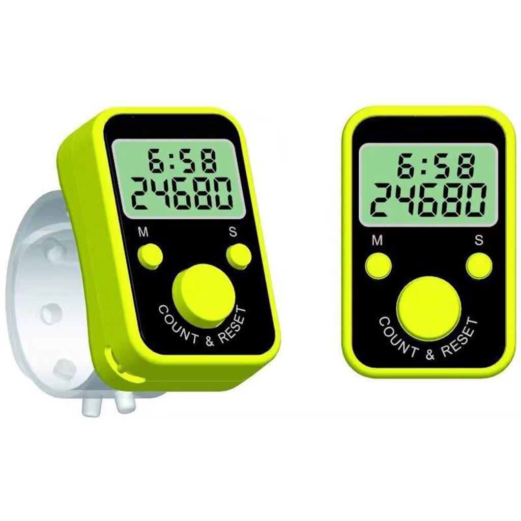 Fashion Design Mini Electronic Digital Counter Finger Ring Golf Digit Stitch