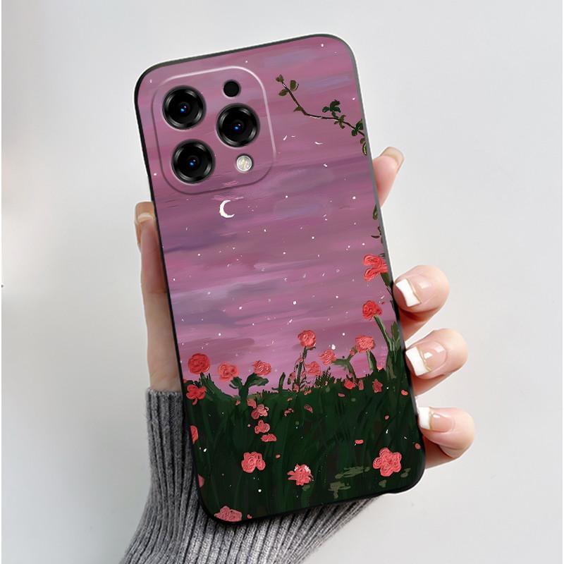 Casing For Doogee N55 / N55 Pro / N55 Plus Case Aesthetic Fashion Cute Cat Cartoon Soft Silicone Back Cover Shockproof Bumper