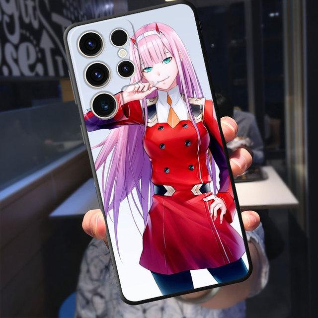 Чехол для Samsung Galaxy S10 S9 S23 Ultra 5g S21 S22 Plus S20 Fe S10e S8 «Дорогая во Франксе», аниме «Zero Two Girl», чехол