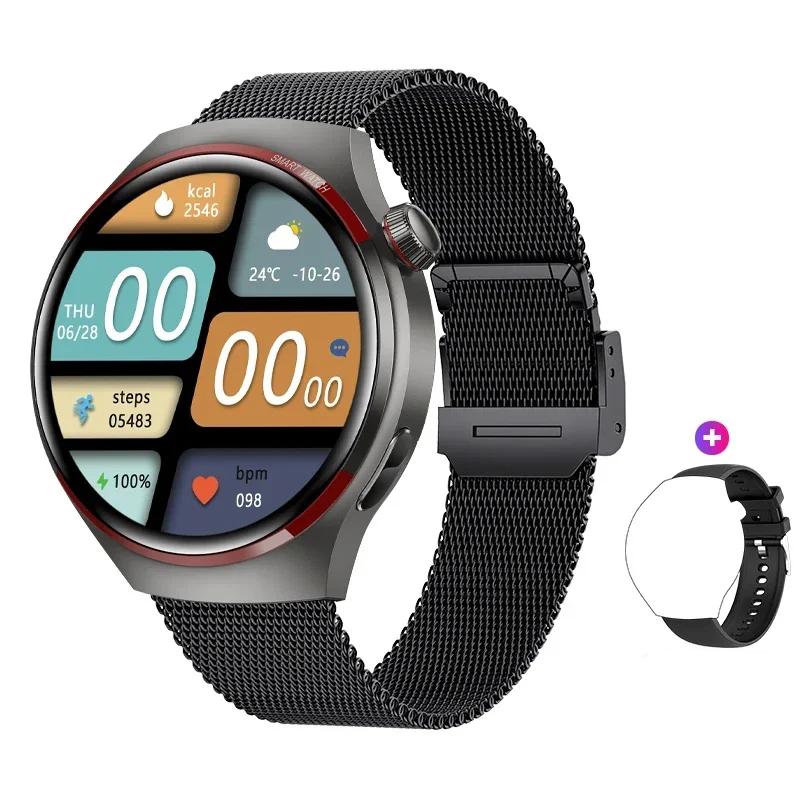 2024 Новые оригинальные часы 4 Pro, мужские деловые часы GT4, GPS, спортивный трекер, AOMLED, HD-экран, NFC, Bluetooth, умные часы с вызовом