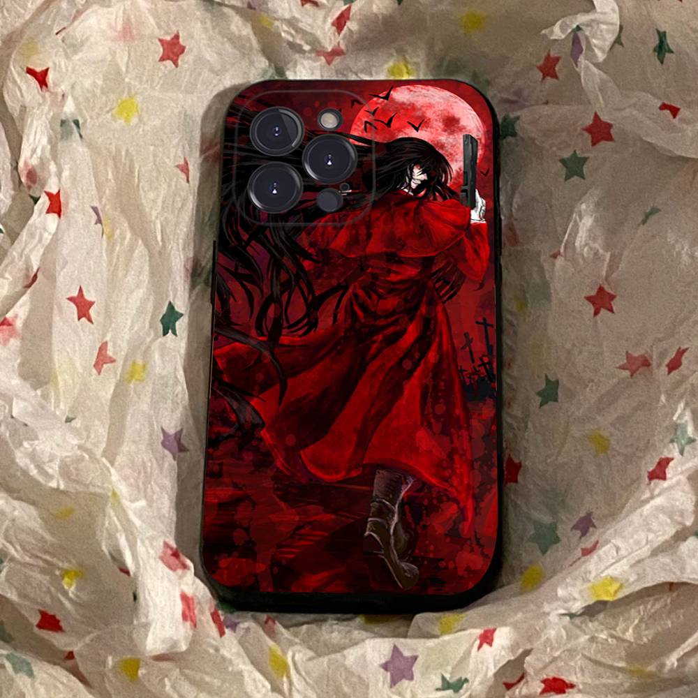 Крутой чехол для телефона Hellsing Anime для iPhone 16 17 Air 15 14 13 12 11 Pro Max 16E Plus Fundas