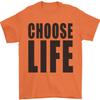 Неоновая футболка с принтом 'Choose Life' WHAM Джордж Майкл Рейв 80-е 90-е Унисекс S-XXL