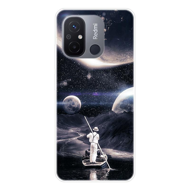 Для Xiaomi Redmi 12C 12 C Redmi12C чехол Мягкая силиконовая задняя крышка Мультяшный чехол для телефона Разнообразие