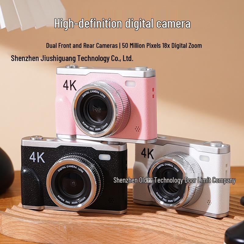 6400W HD Retro Digital Camera - Student-Friendly, Portable, Selfie & Travel Companion