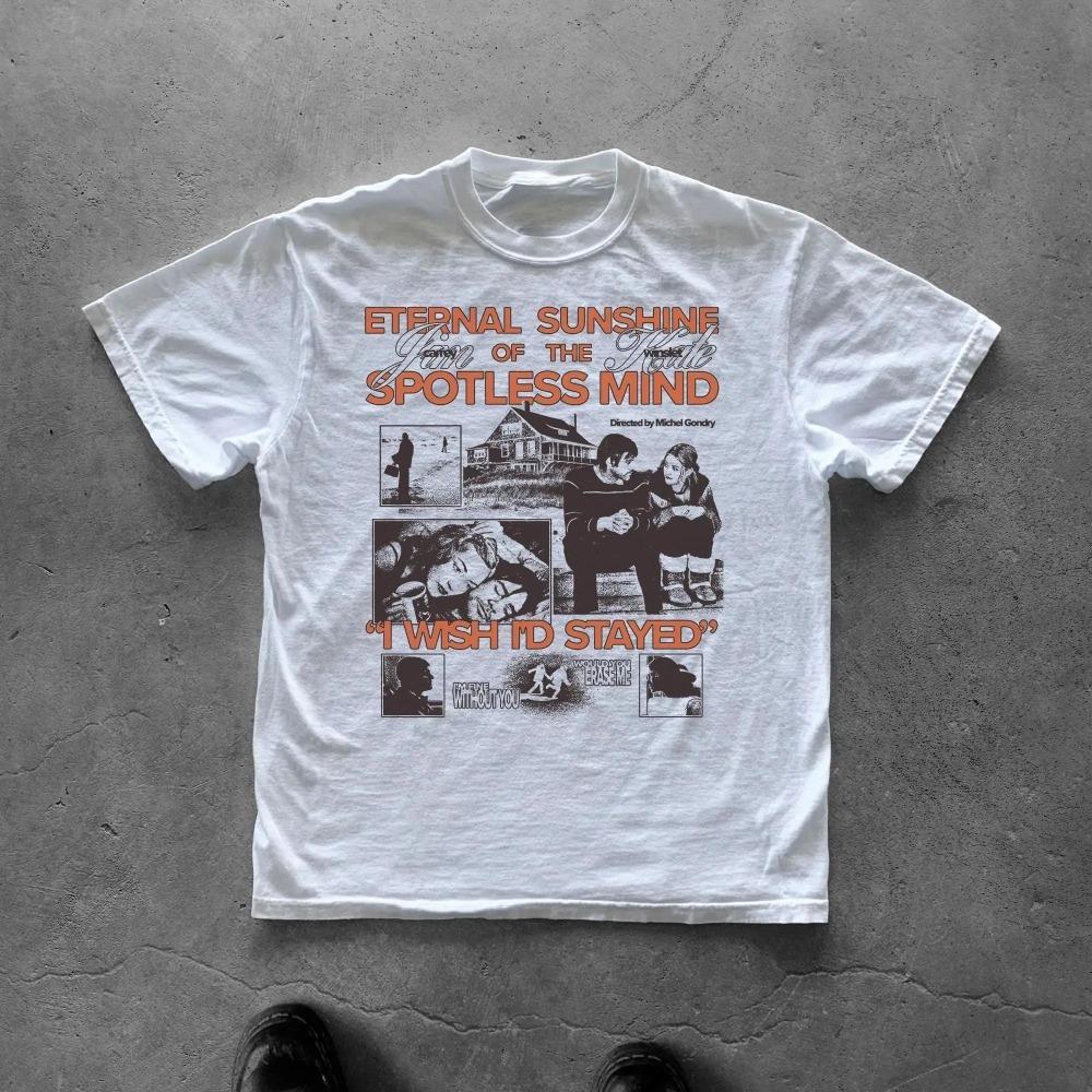 90s Vintage T Shirts Eternal Sunshine of The Spotless Mind Movie Shirt Vintage T Shirts Films Shirts for Women