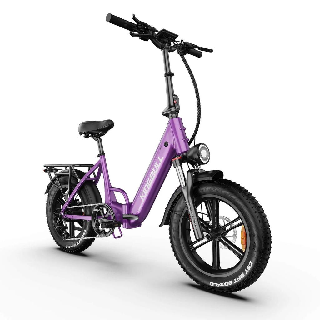 KINGBULL Literider 2.0 Folding Electric Bike,48V 13.5AH Removable Battery, 7-Speed