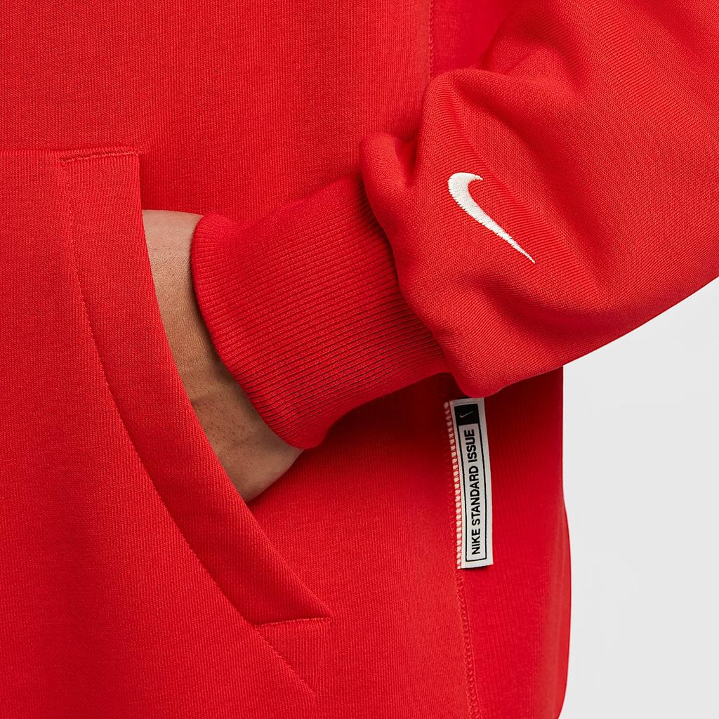 Nike FW24 Флисовая серия AS M NK DF SI PO HD Удобная Универсальная Толстовка Мужские худи Красный FZ0219657