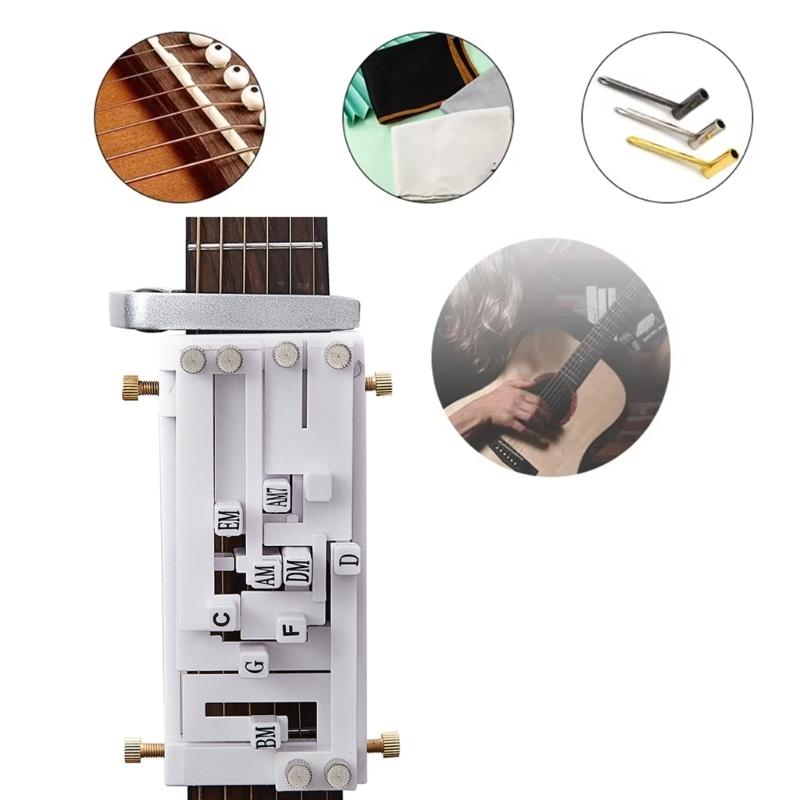 Конвертер гитарных аккордов Набор Инструмент для практики аккордов Системы обучения гитарным аккордам Инструмент для практики гитарных аккордов для гитары