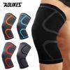Aolikes 1 шт. Наколенник для мужчин и женщин, Компрессионные наколенники для тяжелой атлетики, бега, тренировок и всех видов спорта