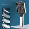 Supercharged Rain Shower Head: High-Pressure Bathroom Nozzle & Faucet