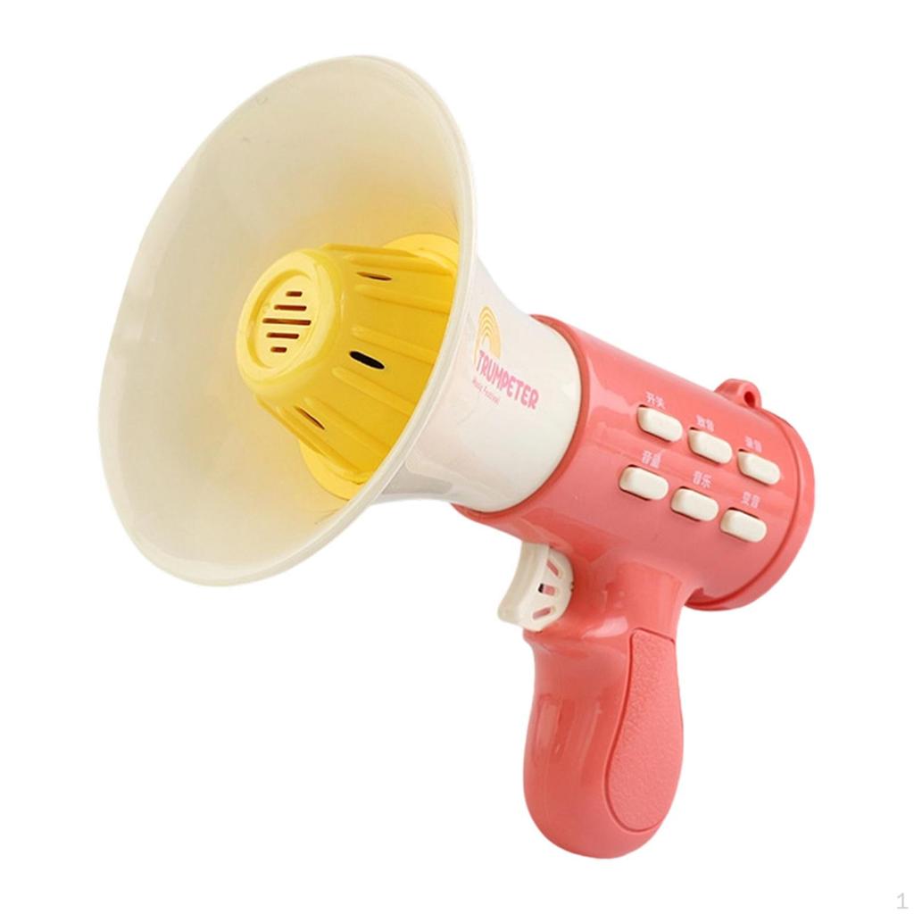 Changer Toy Amplifier Recording Megaphone Speaker Music Play Sturdy Pp Material Suitable for