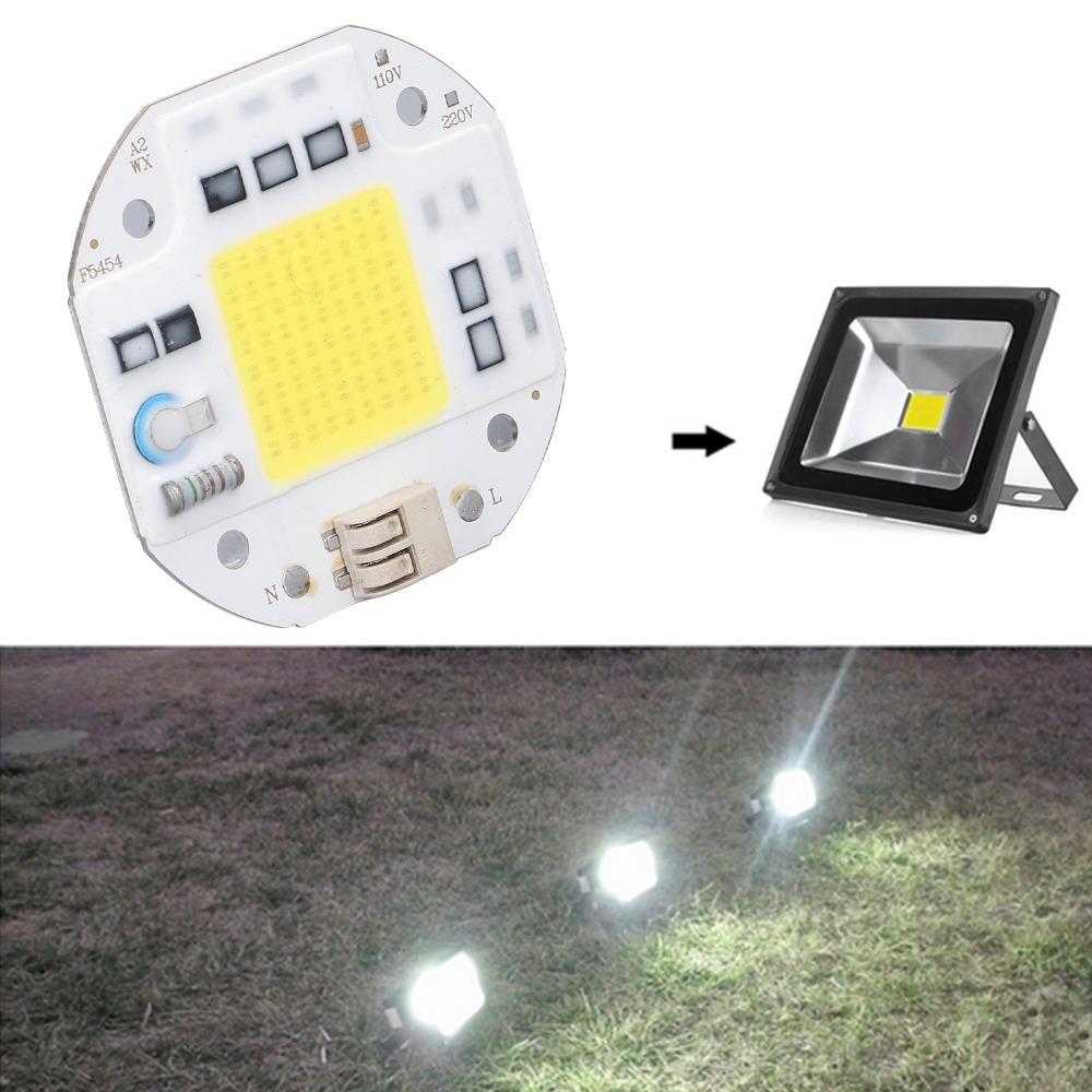 Aluminum Base COB Lamp Bead 50W/70W/100W LED Chip Easy Light Fixtures Home Office Garage Use