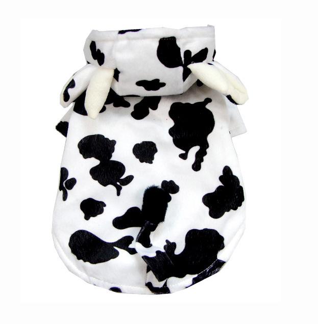 Cow Fadou Warmth Bixiong Clothing+ Warmth Teddy Transforms Into Pet And Clothing