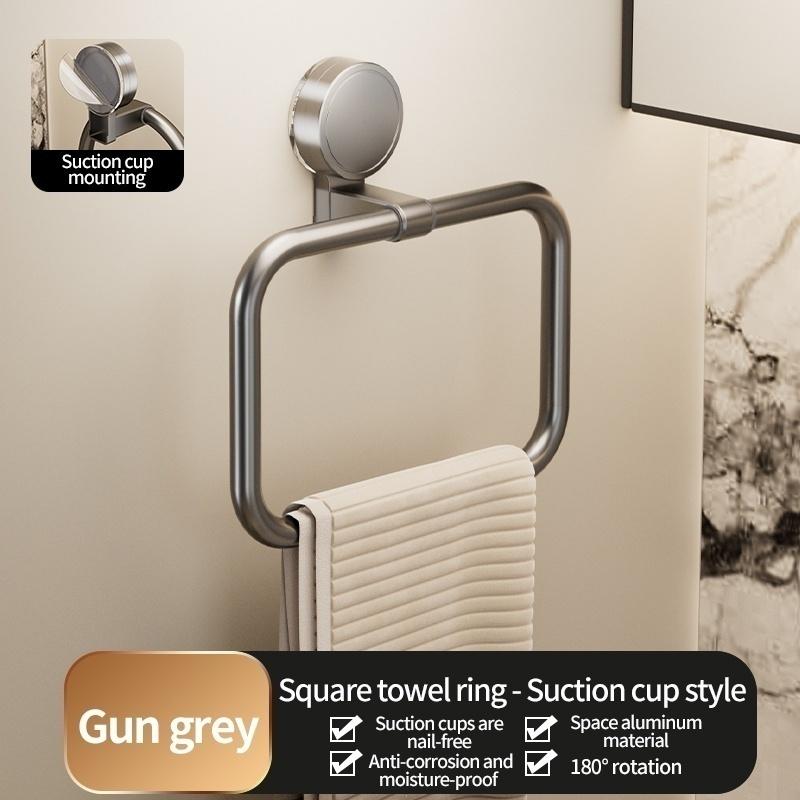Не нужно сверлить Присоска кольцо для полотенец для ванной комнаты Кухонная вешалка для тряпок настенная вешалка для туалета кольцо для полотенец для рук кухонная вешалка для тряпок