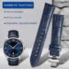 Для Tissot 1853 Durol T099 Кожаный ремешок для часов из воловьей кожи T099407 T099207A Мужской Женский 16 мм 21 мм Браслет Черный Коричневый Ремешок для часов