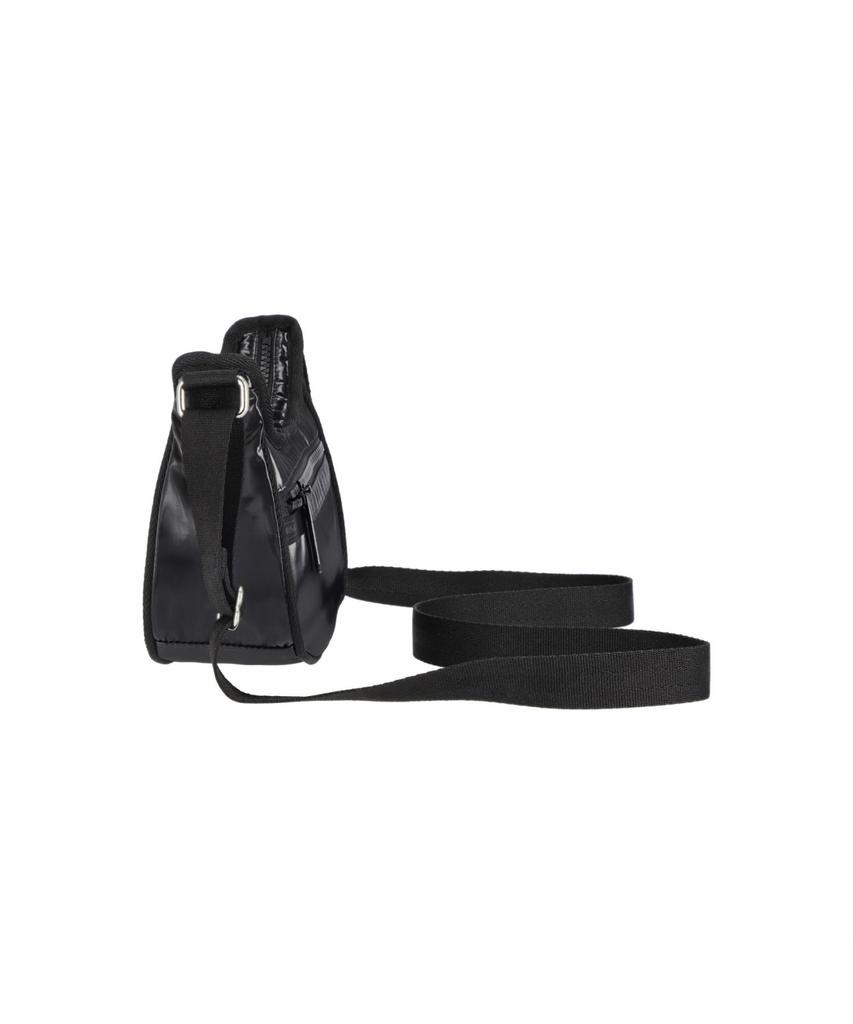 Сумка-хобо Lesportsac Black Shine Mini Crossbody [2047.M135]