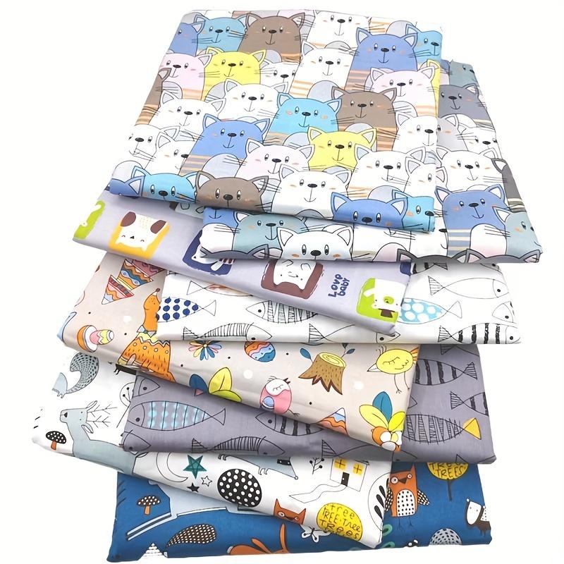 8 шт./компл. многоцветная лоскутная ткань из чистого хлопка, ткань для шитья и квилтинга, материал для рукоделия с цветочным принтом, ручная работа