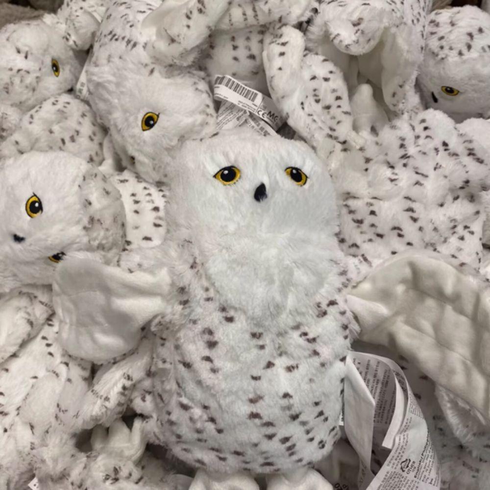 Рука Палец Сова Ручная Кукла Имитация Мягкая Игрушка Сова Плюшевая Кукла для Историй Родитель-ребенок