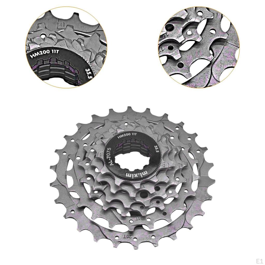 6-скоростная кассета легкая 11-26T Bike Fit складная