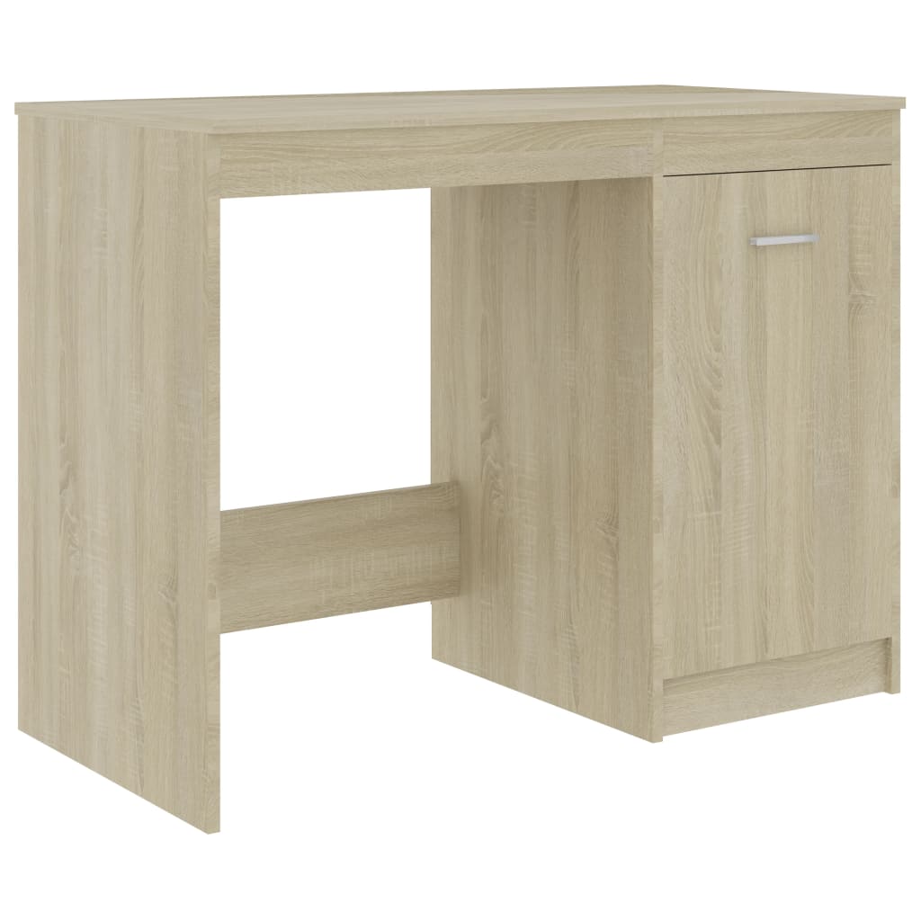 Desk Sonoma Oak Finish 100 x 50 x 76 cm Particleboard