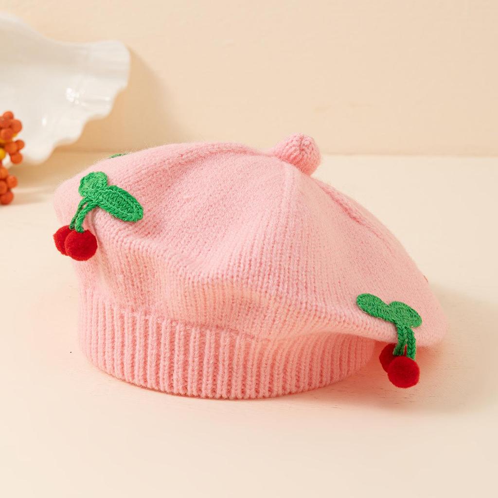 Вязаные детские шапки в корейском стиле для мальчиков и девочек - Милые и уютные осенне-зимние шерстяные береты для младенцев