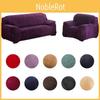Easy Fit Sofa Slipcover Stretch Protector Soft Cover Thick Plush Velvet 14 Seat