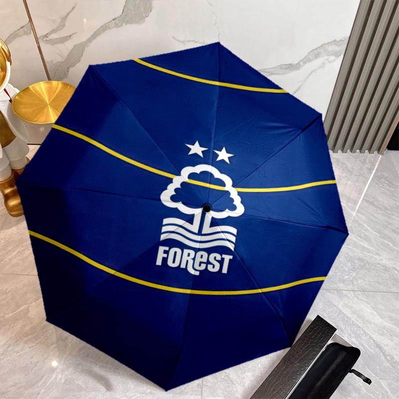 Зонт Forest F.C. с автоматическим открытием/закрытием и 8 ребрами, прочный, компактный, для путешествий и улицы