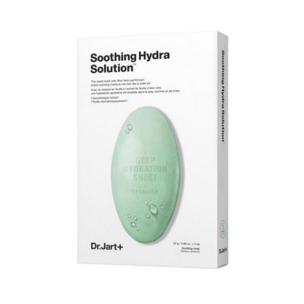 Dr.Jart+ Water Jet Soothing Hydra Solution The Mask Sheet — 25 G × 5 Sheets (1 Pack)