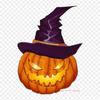Halloween Pumpkins Jack O' Lantern Iron On Heat Transfer Printing Vinyl Patches Sticker for Clothes DIY Appliques Washable Patches