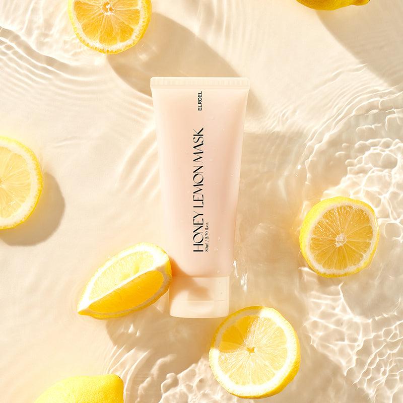ELROEL Медово-лимонная маска 80 мл/ Премиальный продукт, Питательная, Увлажняющая, Корейская косметика, Kbeauty
