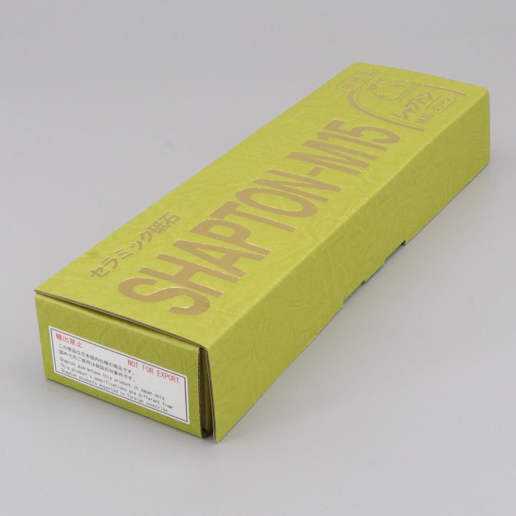 Заточный камень Shapton M15, финишный, зеленый, камень, #2000