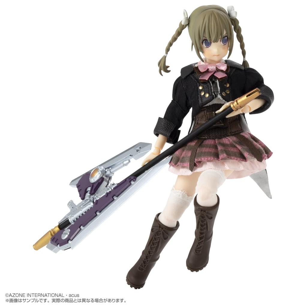 Кукла масштаба Azone International Assault Lily серия Assault Lily Gaiden Kishimoto Lucia Raimu Высота 14 см 1/12 № 063 версия 2.0 примерно. ALC063-KLR